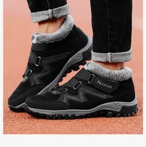 Winter Outdoor Snow Boots,Comfort Warm Fur Lined Waterproof Non-Slip Unisex